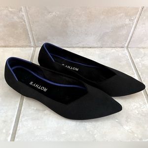 Rothy’s Women The Point Shoes Black Size 10